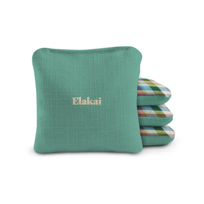 6-in Dual-Sided Cornhole Bags | Plaid Collection
