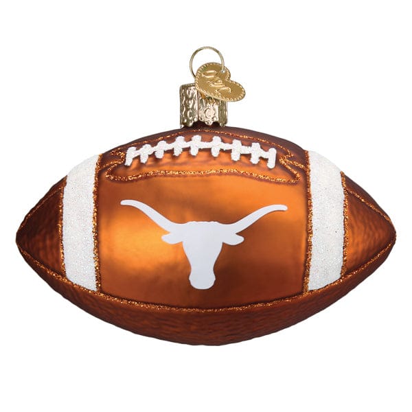 Old World Christmas 2.75 X 4 X 2.25 / 60200 Texas Football Ornament