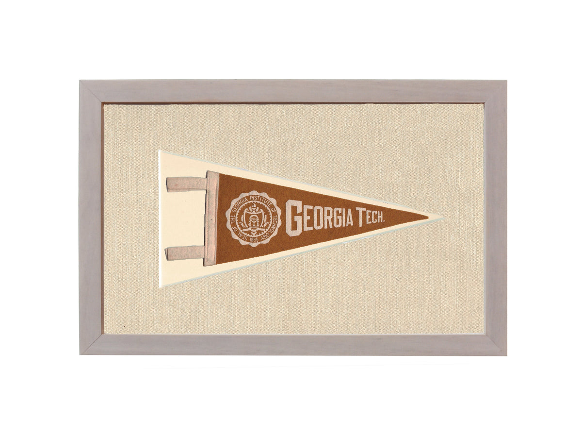 Vintage Georgia Tech Pennant