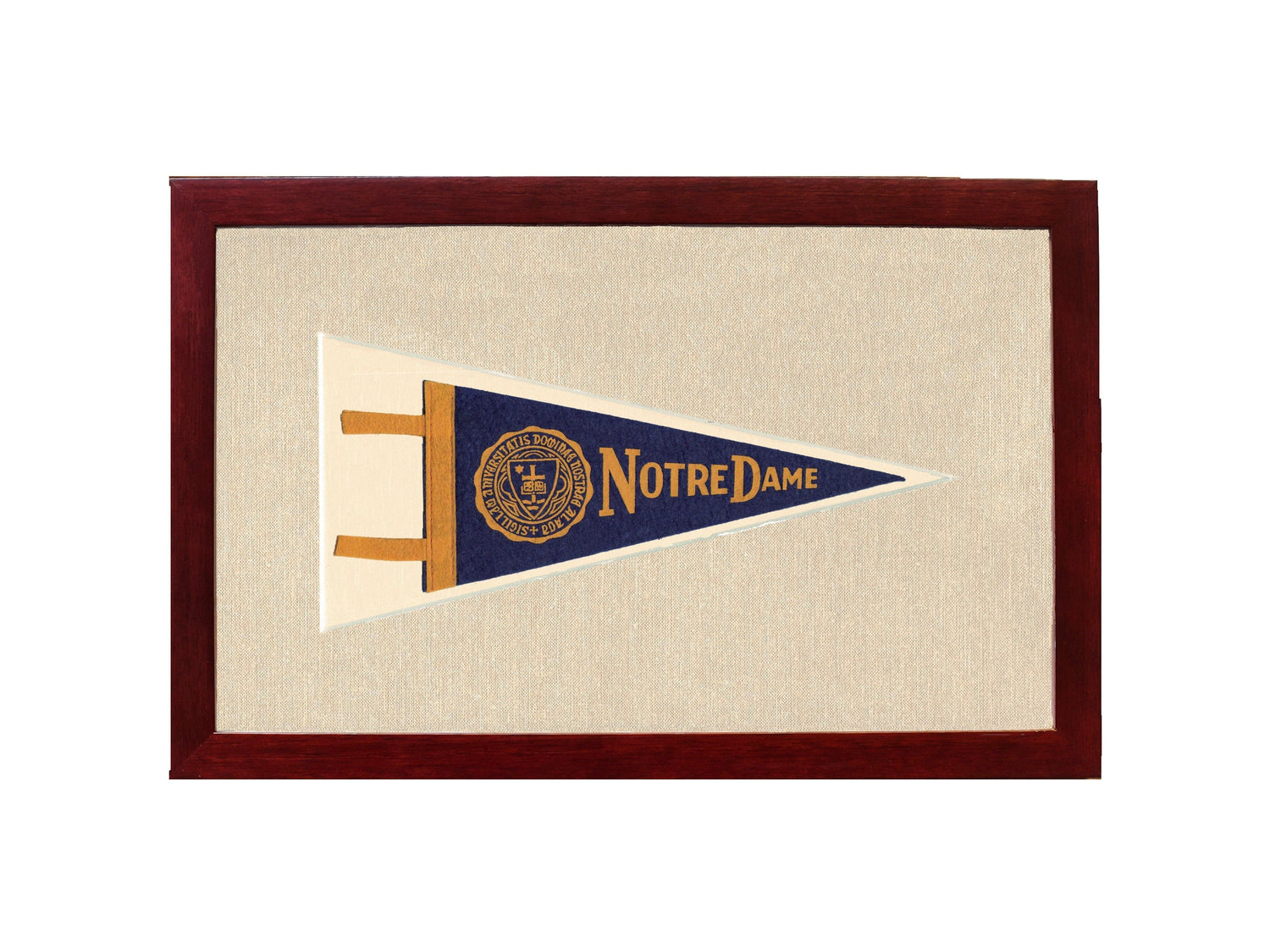 Americana Memories Vintage Pennants and Memorabilia Vintage Notre Dame Pennant