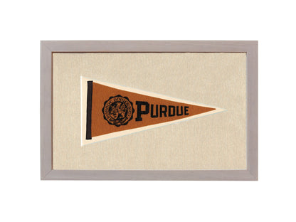 Americana Memories Vintage Pennants and Memorabilia Vintage Purdue Pennant