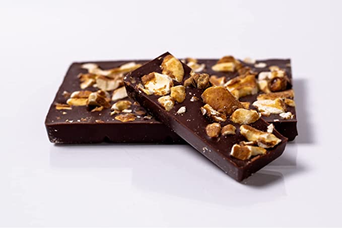 Coconut Caramel &amp; Crushed Cashew Bark