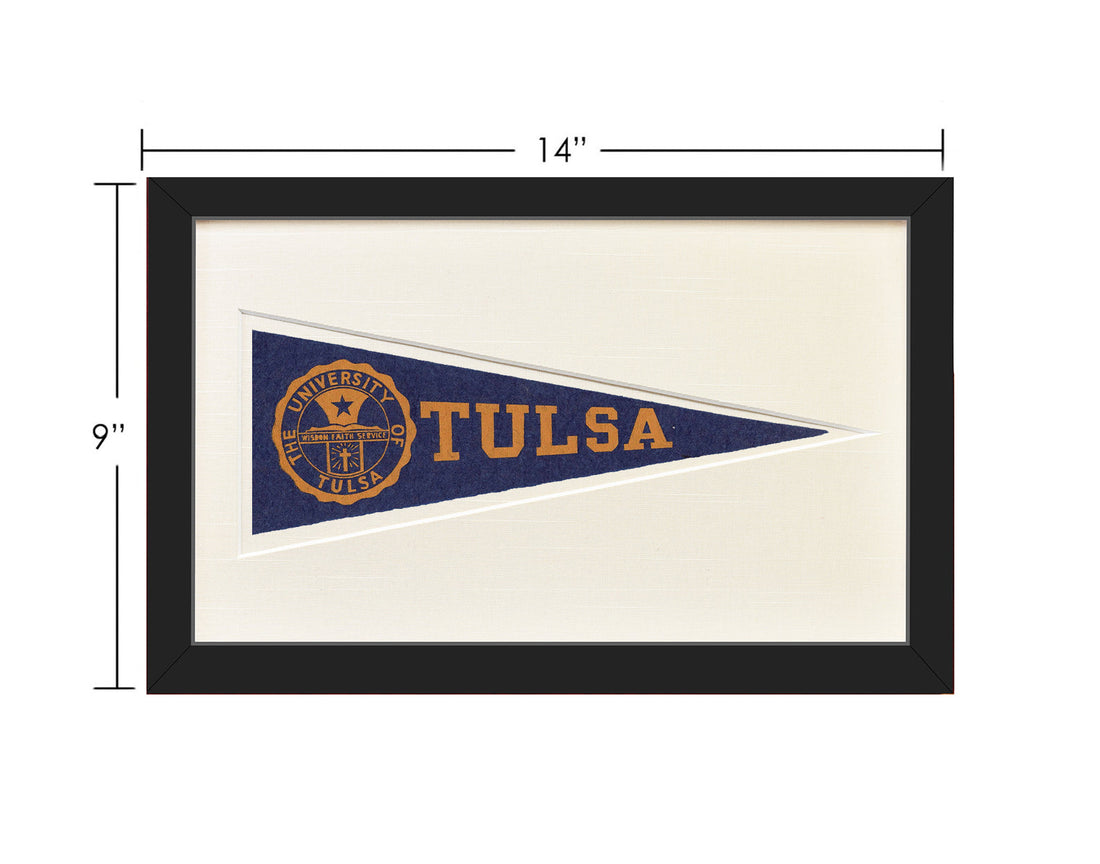 Vintage Tulsa University Hormel Pennant