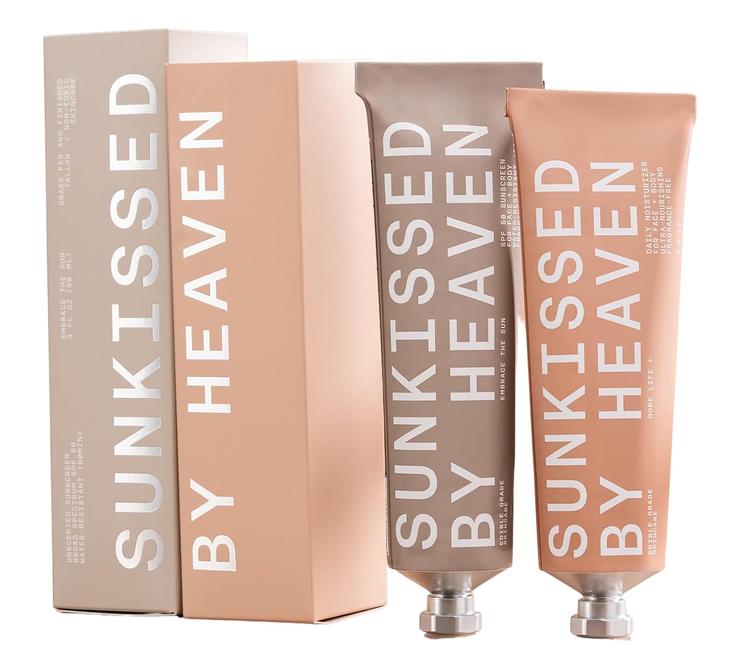 Sunkissed By Heaven Daily Tallow Duo – SPF 50 + Moisturizer