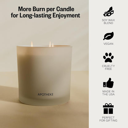 APOTHEKE 3-Wick Candles Fig and Olive Leaf 3-Wick Candle
