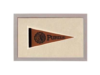 Americana Memories Vintage Pennants and Memorabilia Vintage Purdue Pennant