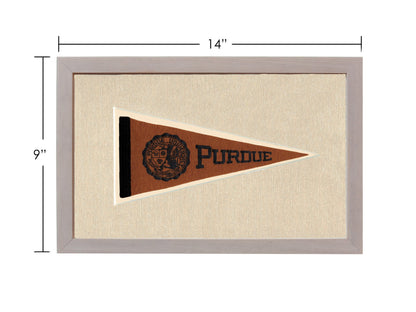Americana Memories Vintage Pennants and Memorabilia Vintage Purdue Pennant