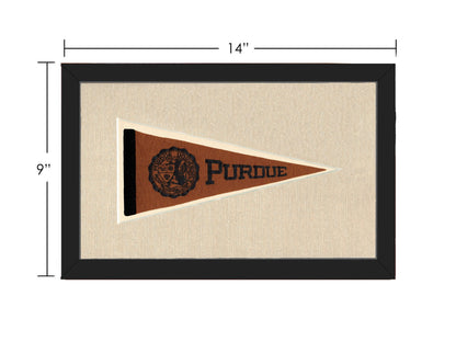 Americana Memories Vintage Pennants and Memorabilia Vintage Purdue Pennant