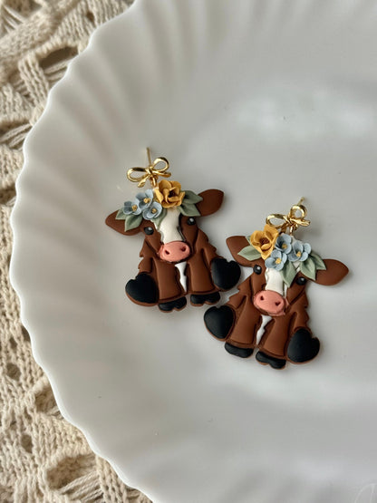 Shop Something Earthy Flower Crown Cows