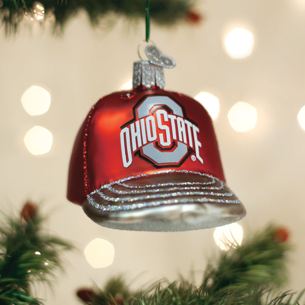 Ohio State Baseball Cap Ornament - My American Goods