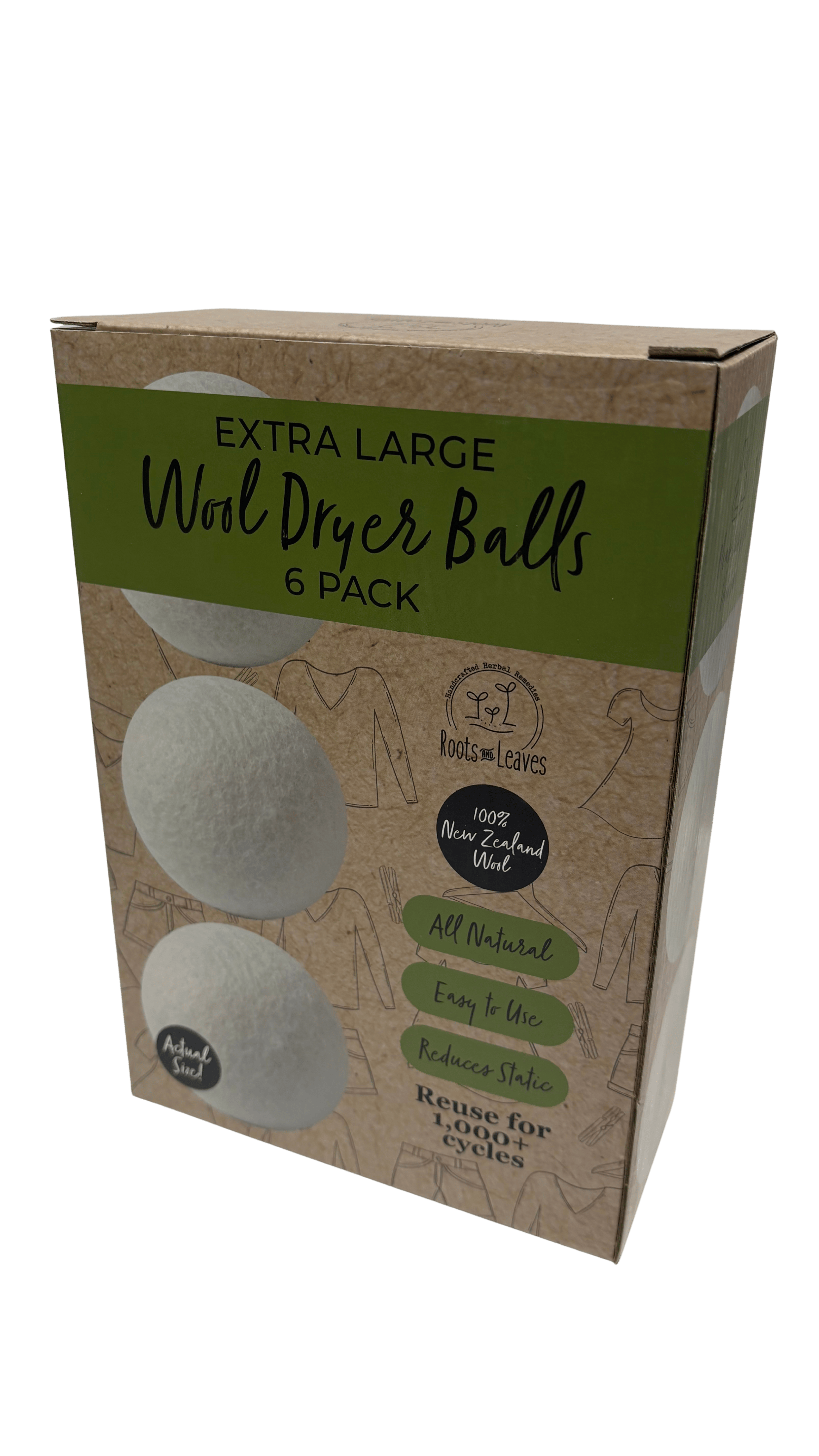 Roots and Leaves, LLC Wool Dryer Balls