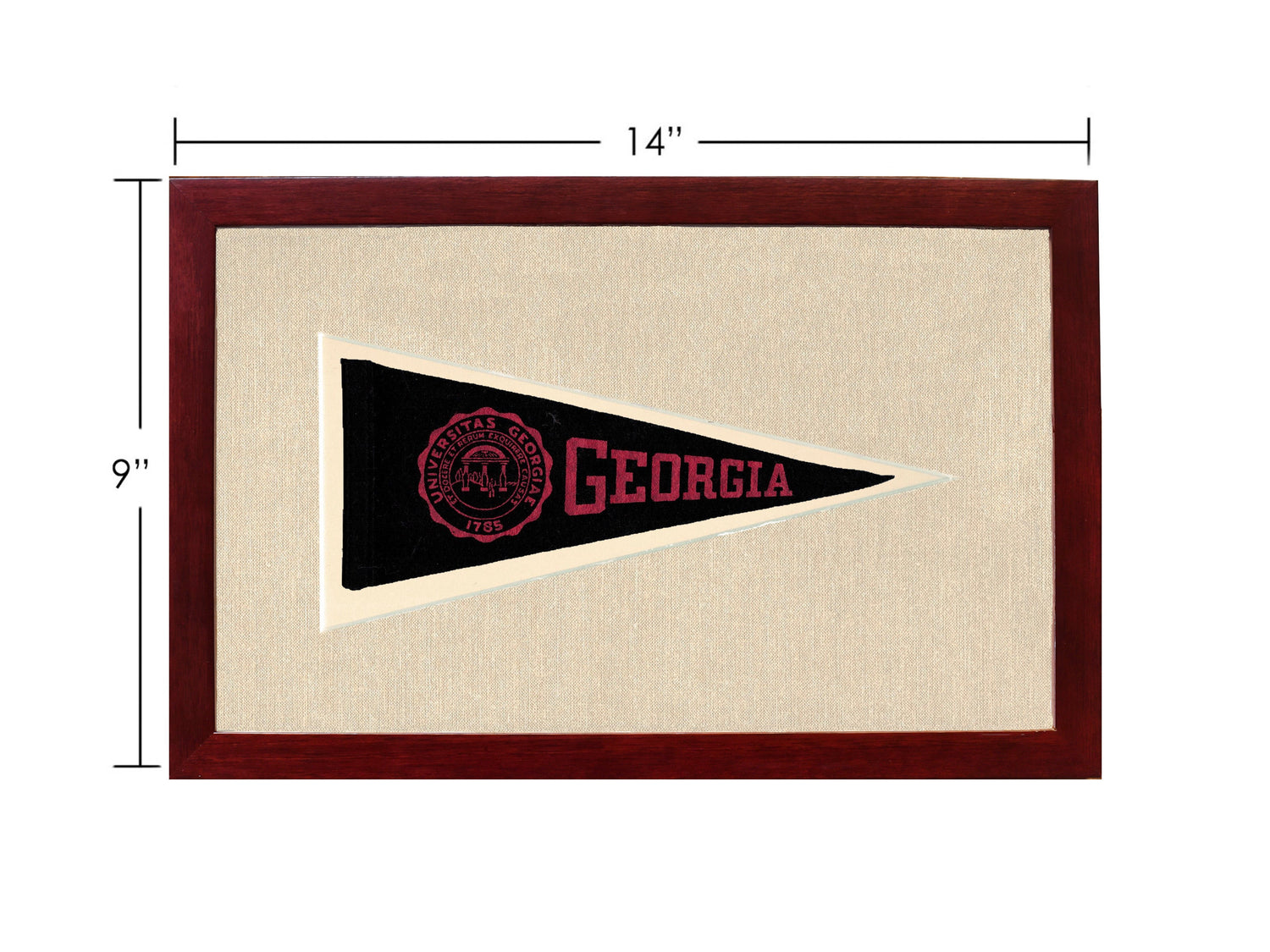 Vintage University of Georgia Pennant
