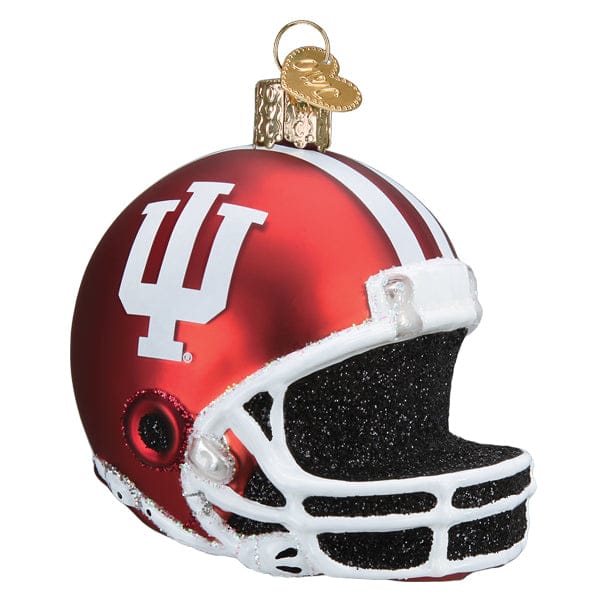 Old World Christmas 4.5 X 3 X 3 / 65817 Indiana Football Helmet Ornament