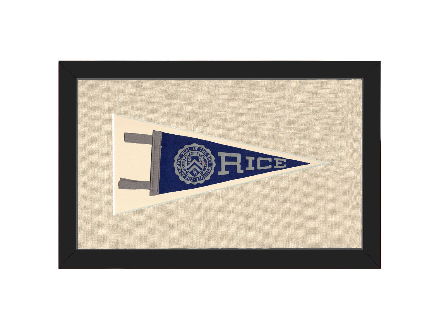 Americana Memories Vintage Pennants and Memorabilia Vintage Rice Pennant