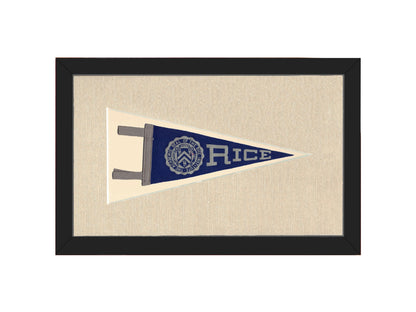 Americana Memories Vintage Pennants and Memorabilia Vintage Rice Pennant