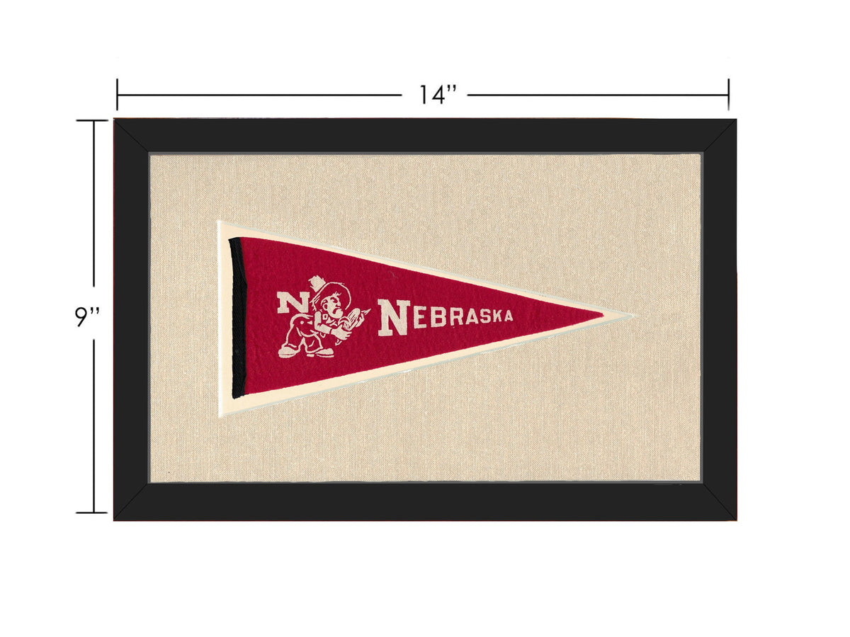 Vintage Nebraska Pennant