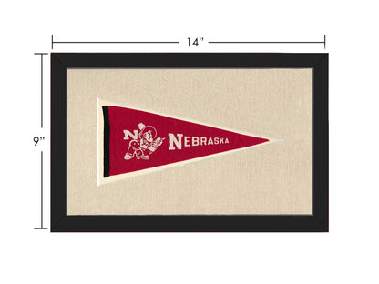 Vintage Nebraska Pennant