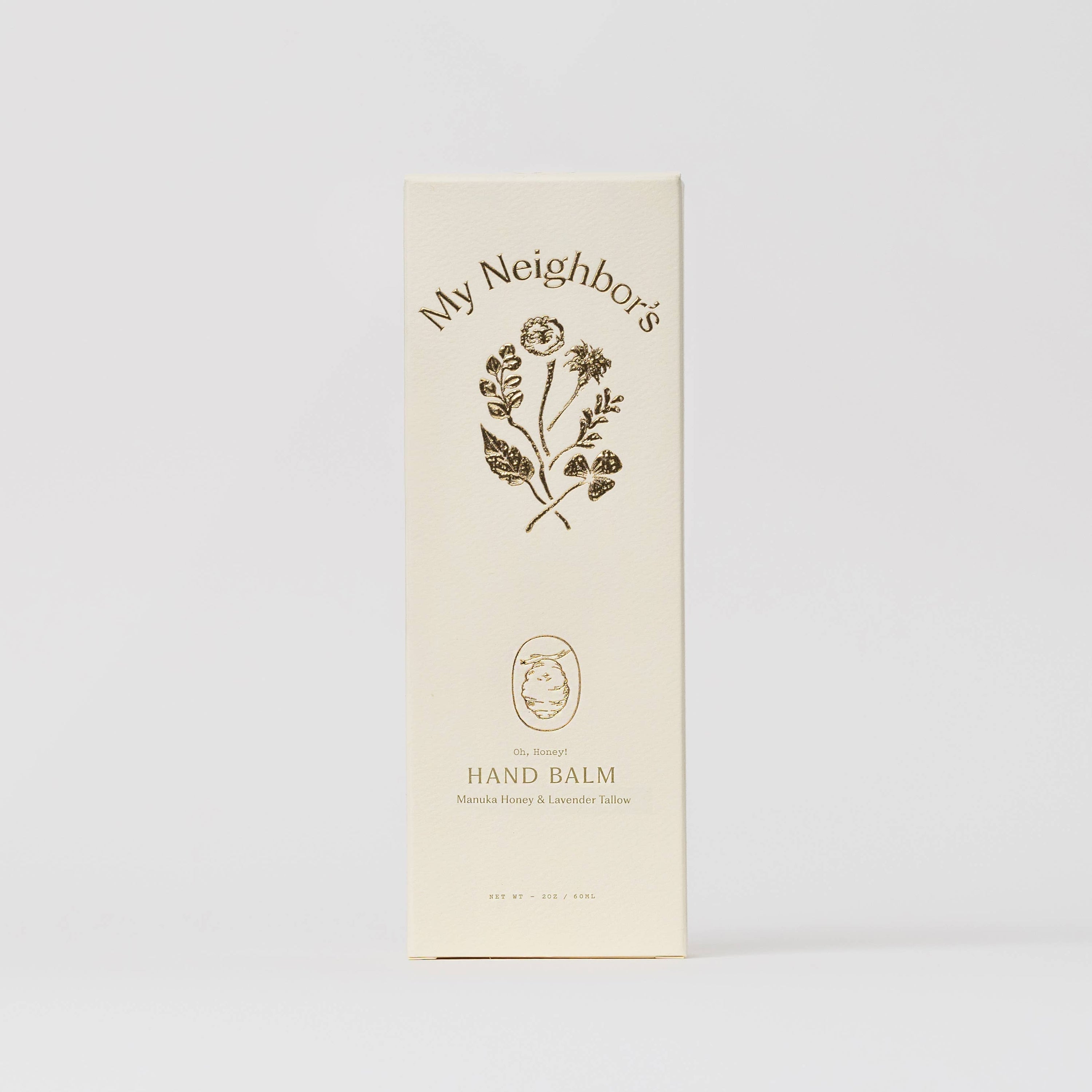My Neighbor’s Moisturizer Manuka Honey &amp; Lavender Tallow Hand Balm