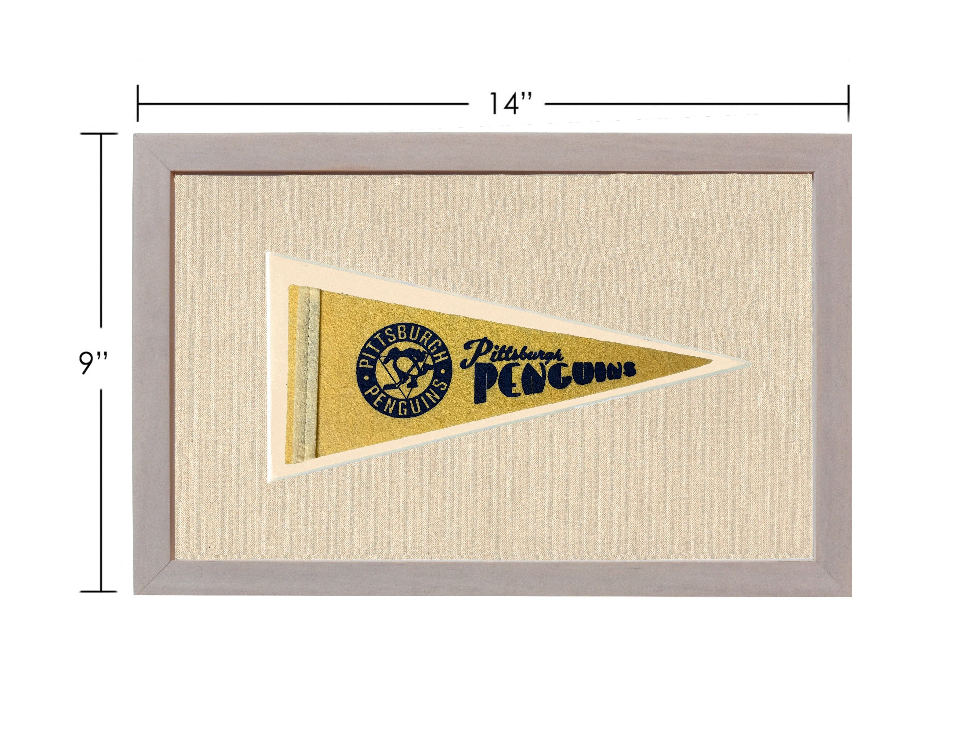 Vintage Pittsburgh Penguins Pennant