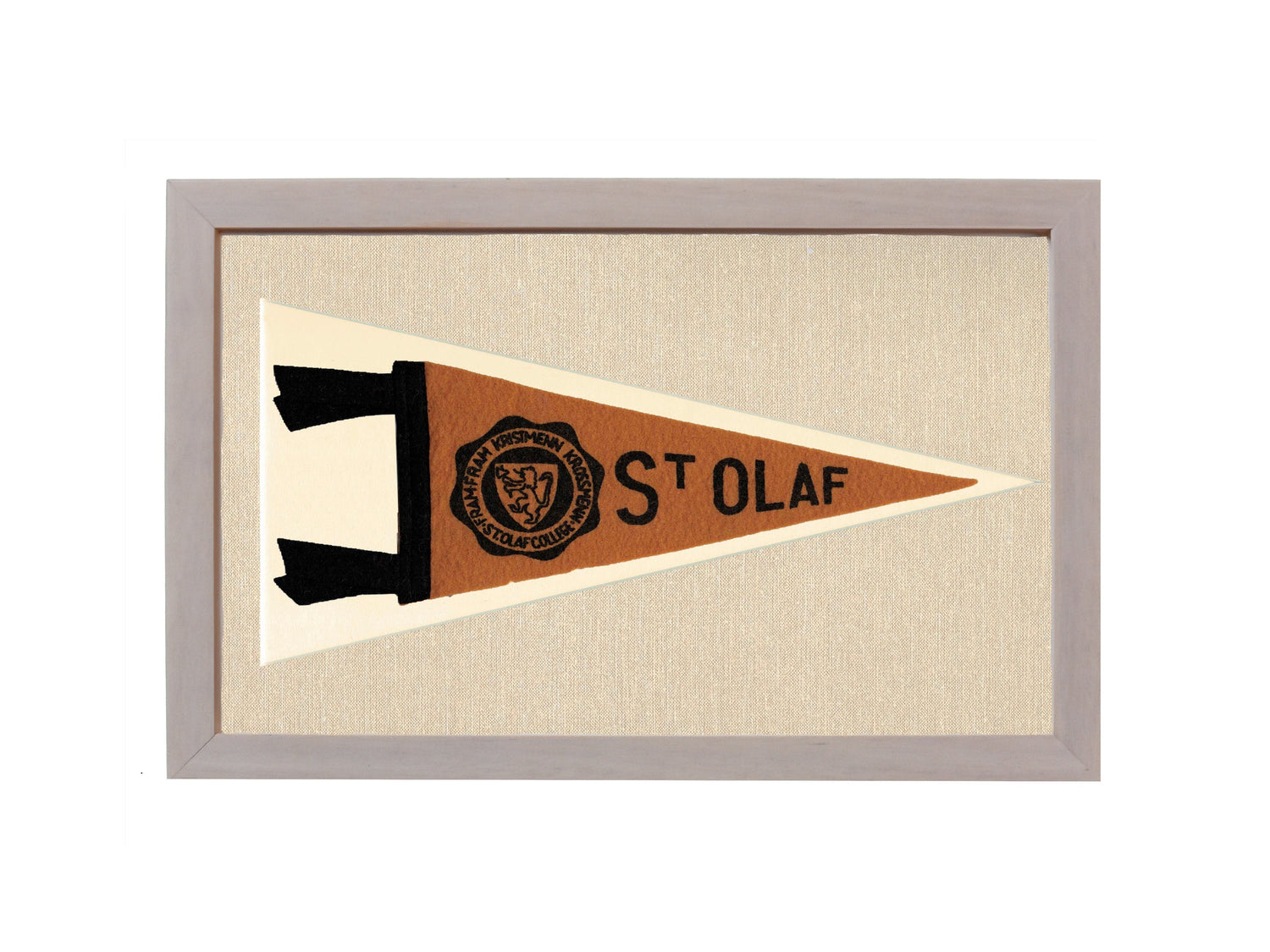 Vintage St. Olaf College Pennant