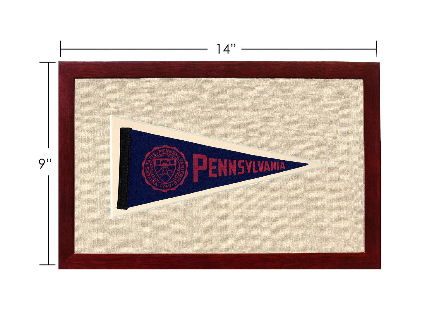Americana Memories Vintage Pennants and Memorabilia Vintage University of Pennsylvania Pennant