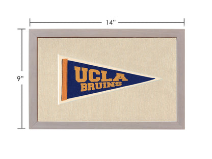 Americana Memories Vintage Pennants and Memorabilia Vintage UCLA Pennant
