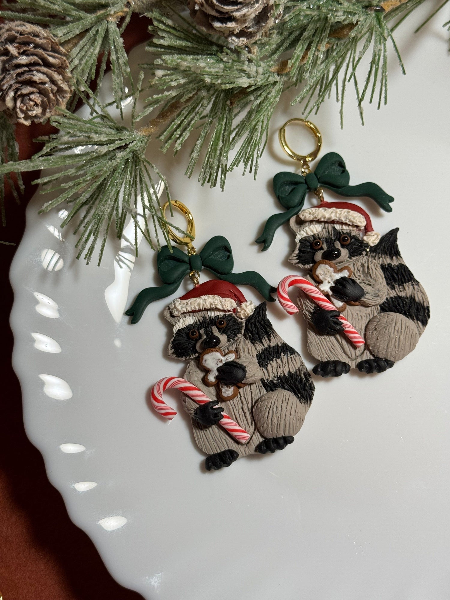 Christmas Raccoons