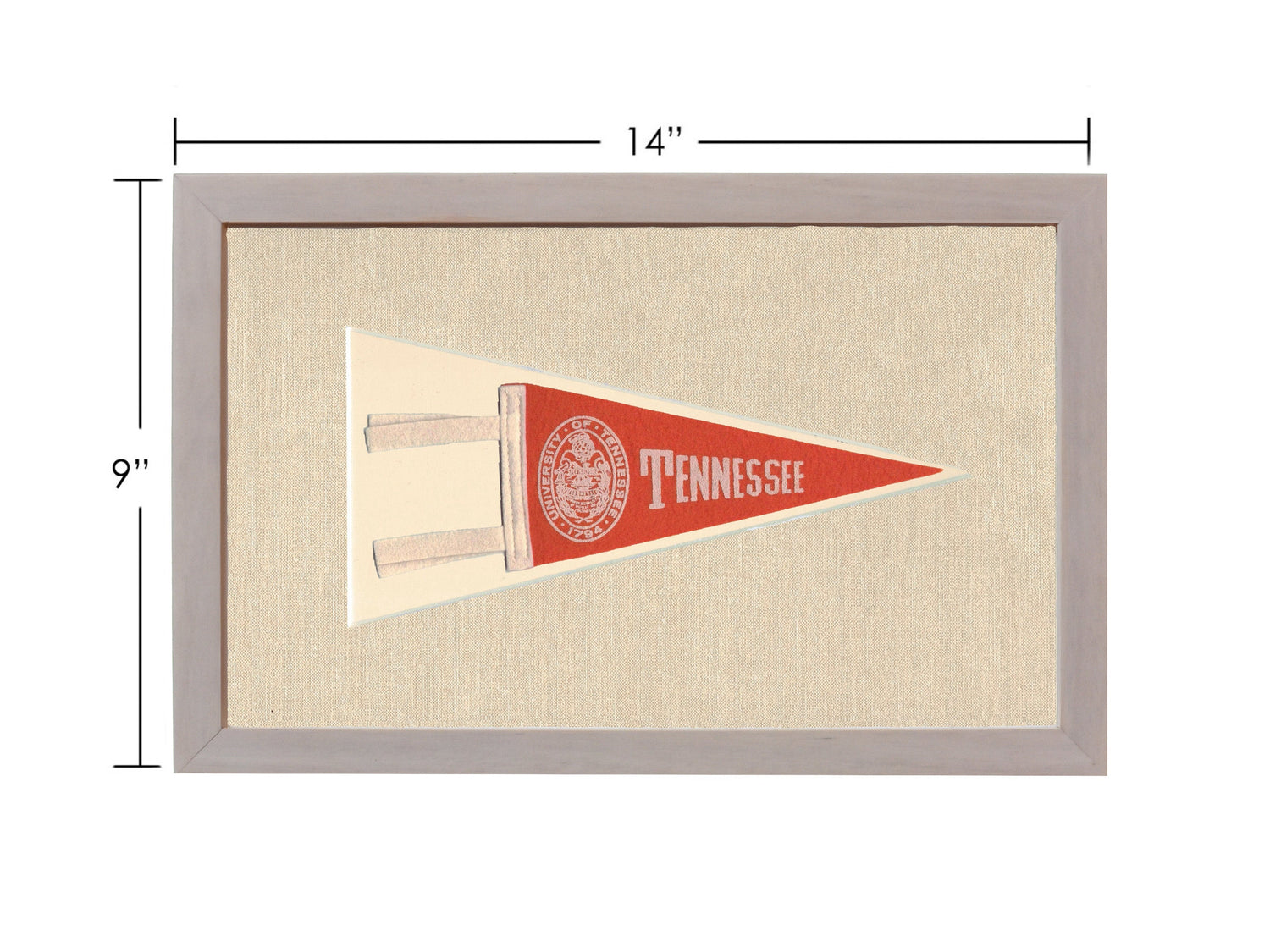 Vintage University of Tennessee Pennant