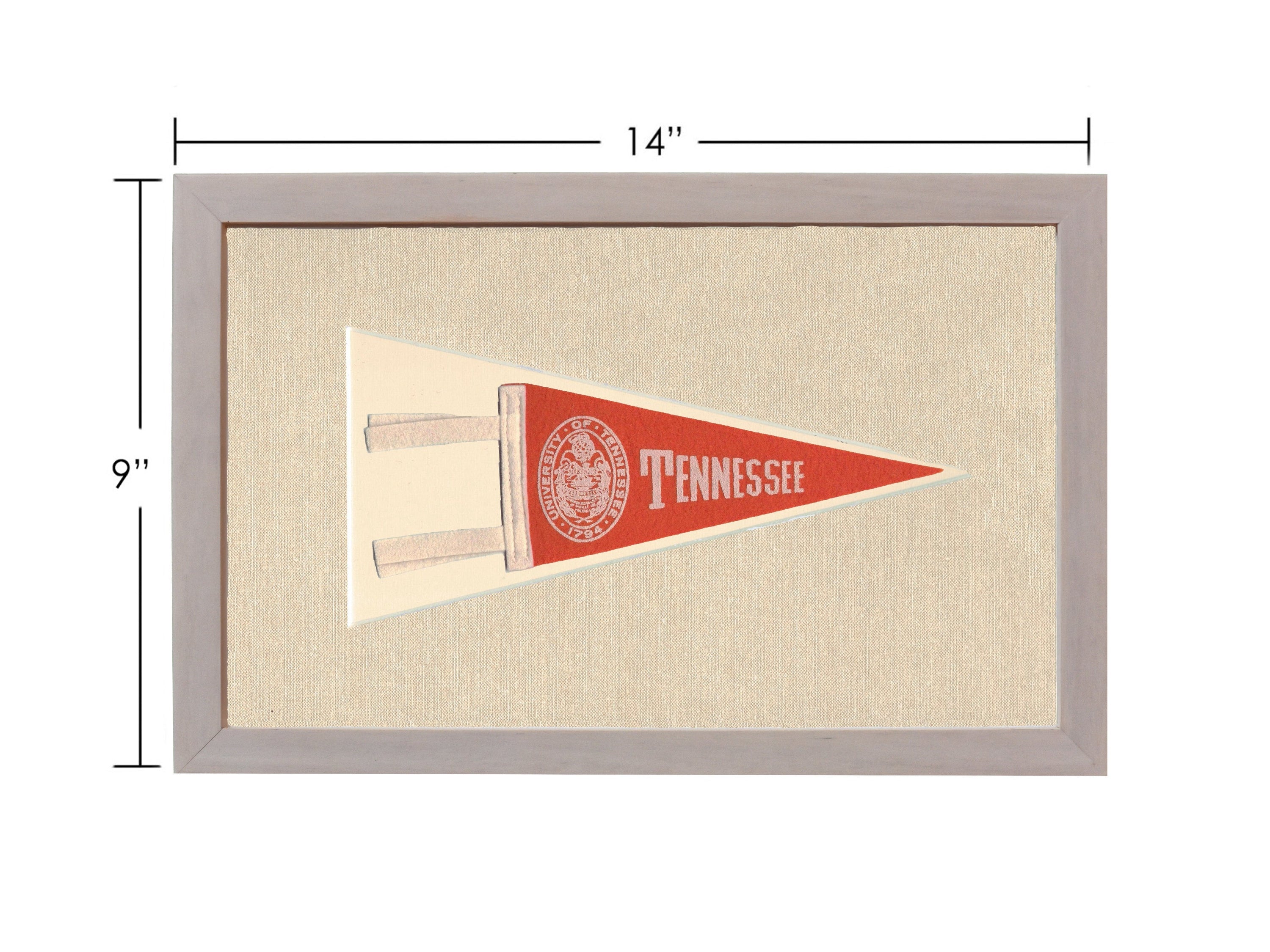 Vintage University of Tennessee Pennant