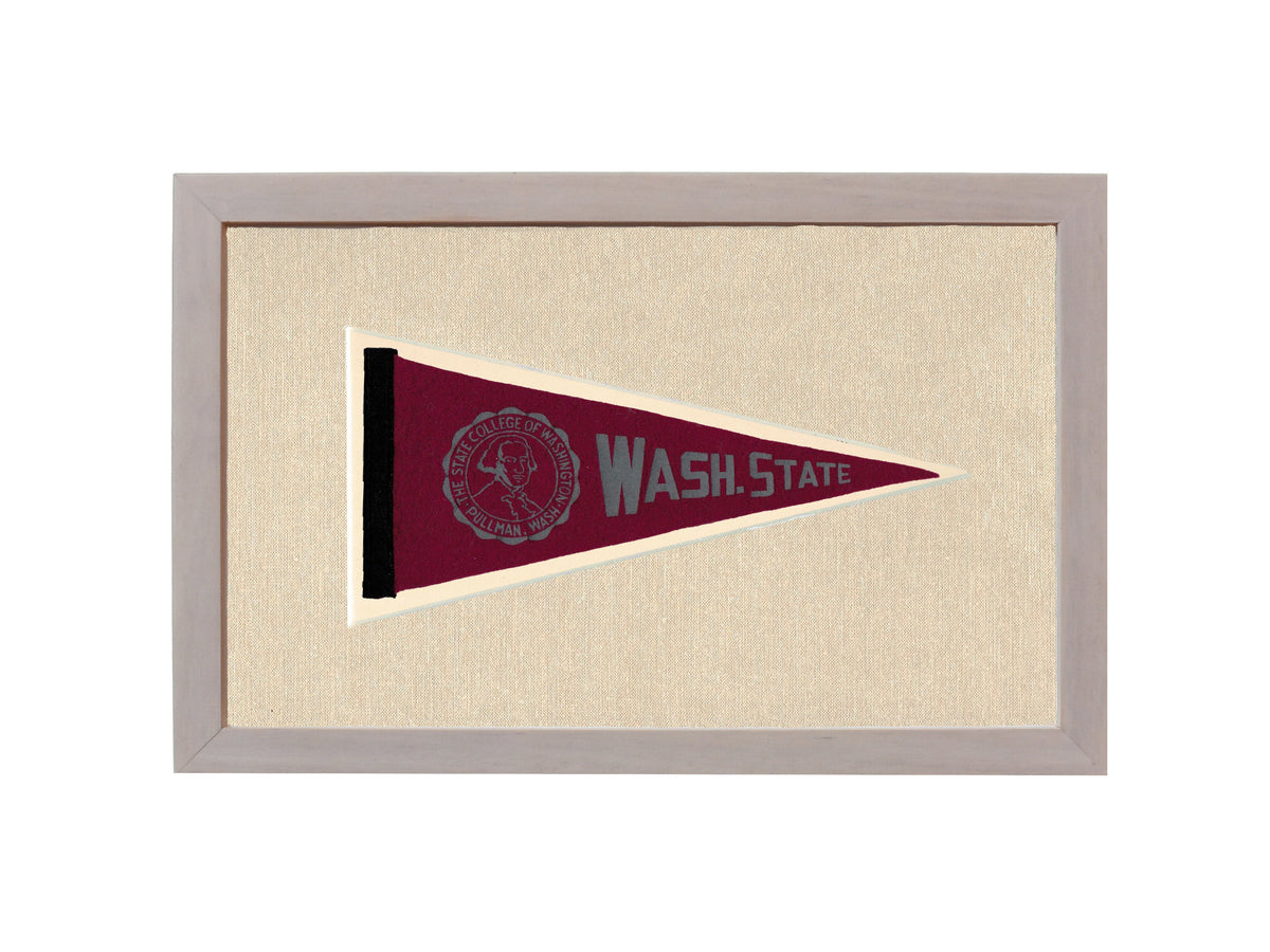 Vintage Washington State University Pennant