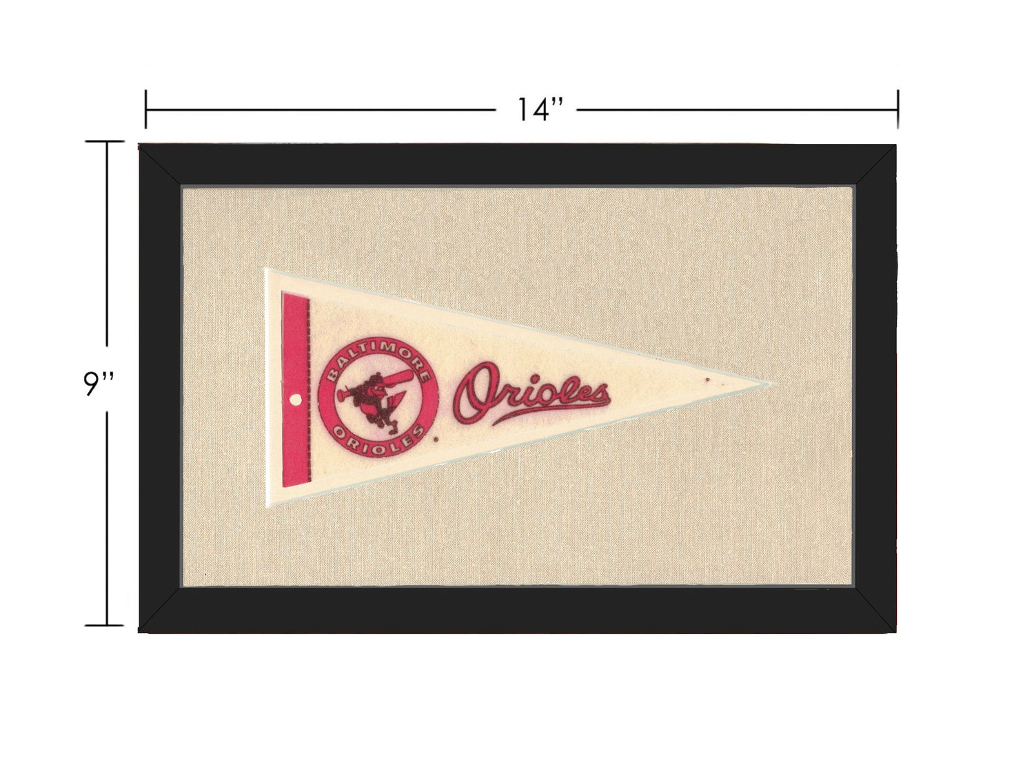 Americana Memories Vintage Pennants and Memorabilia Vintage Baltimore Orioles Pennant