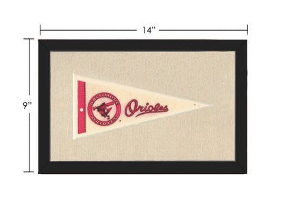 Americana Memories Vintage Pennants and Memorabilia Vintage Baltimore Orioles Pennant