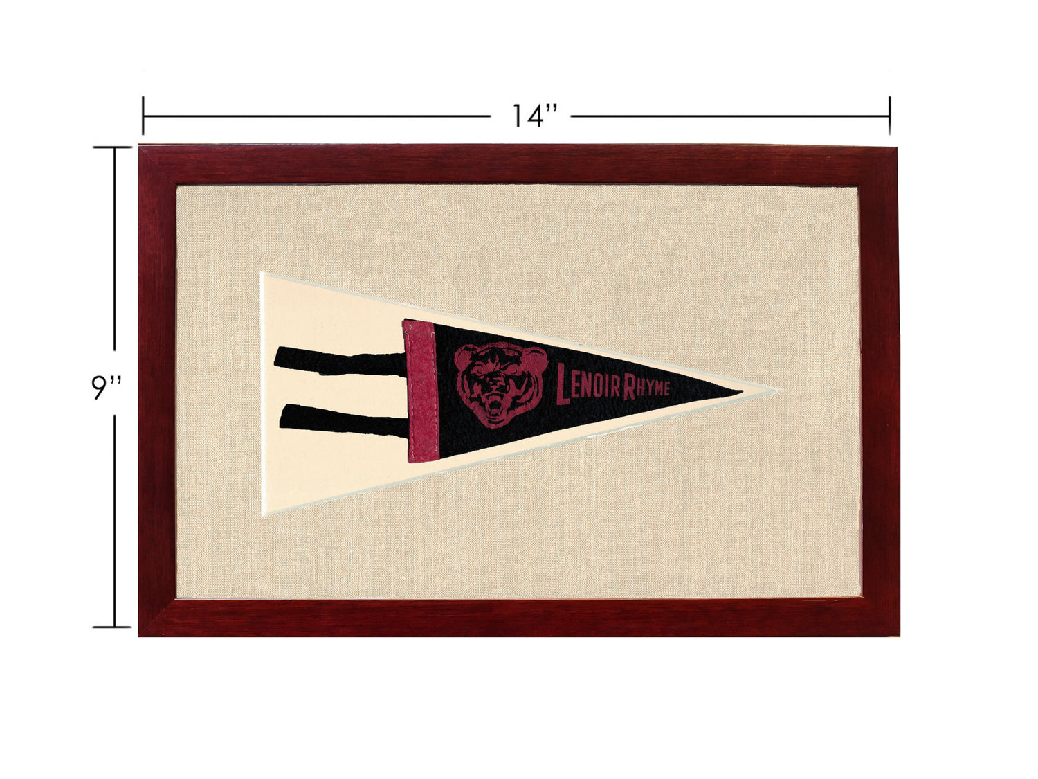 Vintage Lenoir Rhyme Pennant