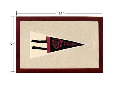 Vintage Lenoir Rhyme Pennant