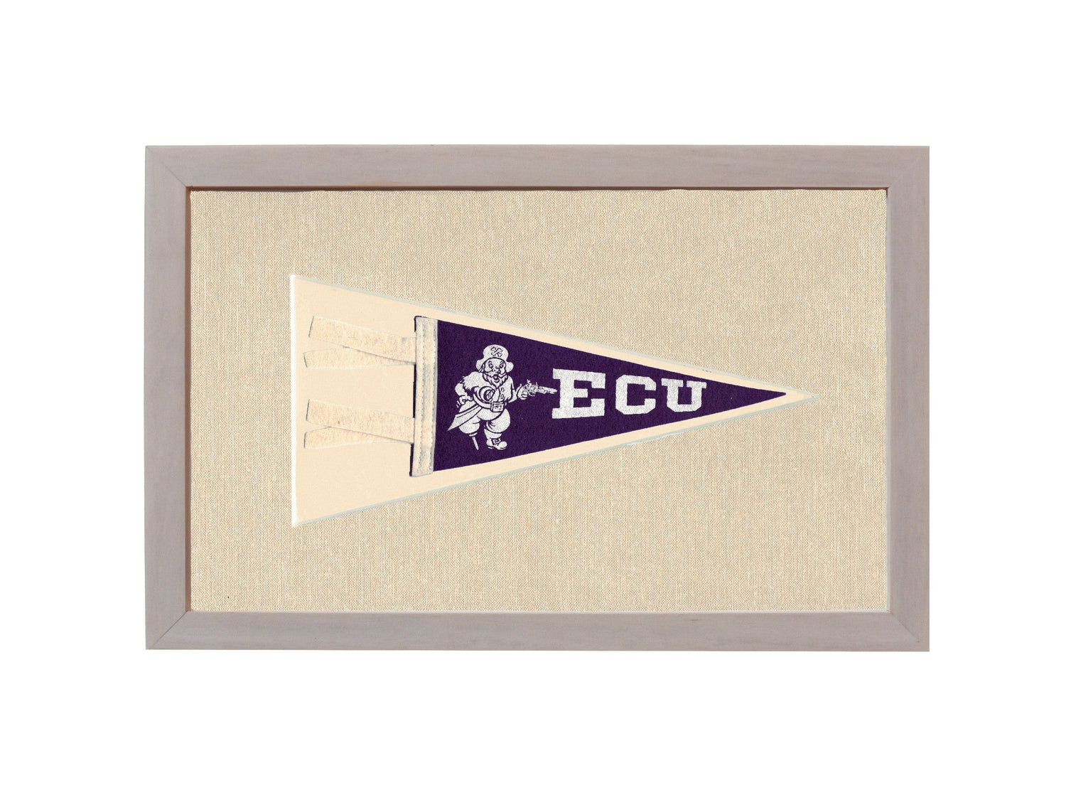 Americana Memories Vintage Pennants and Memorabilia Vintage East Carolina University Pennant