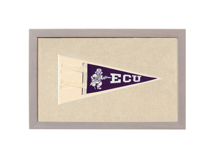 Americana Memories Vintage Pennants and Memorabilia Vintage East Carolina University Pennant