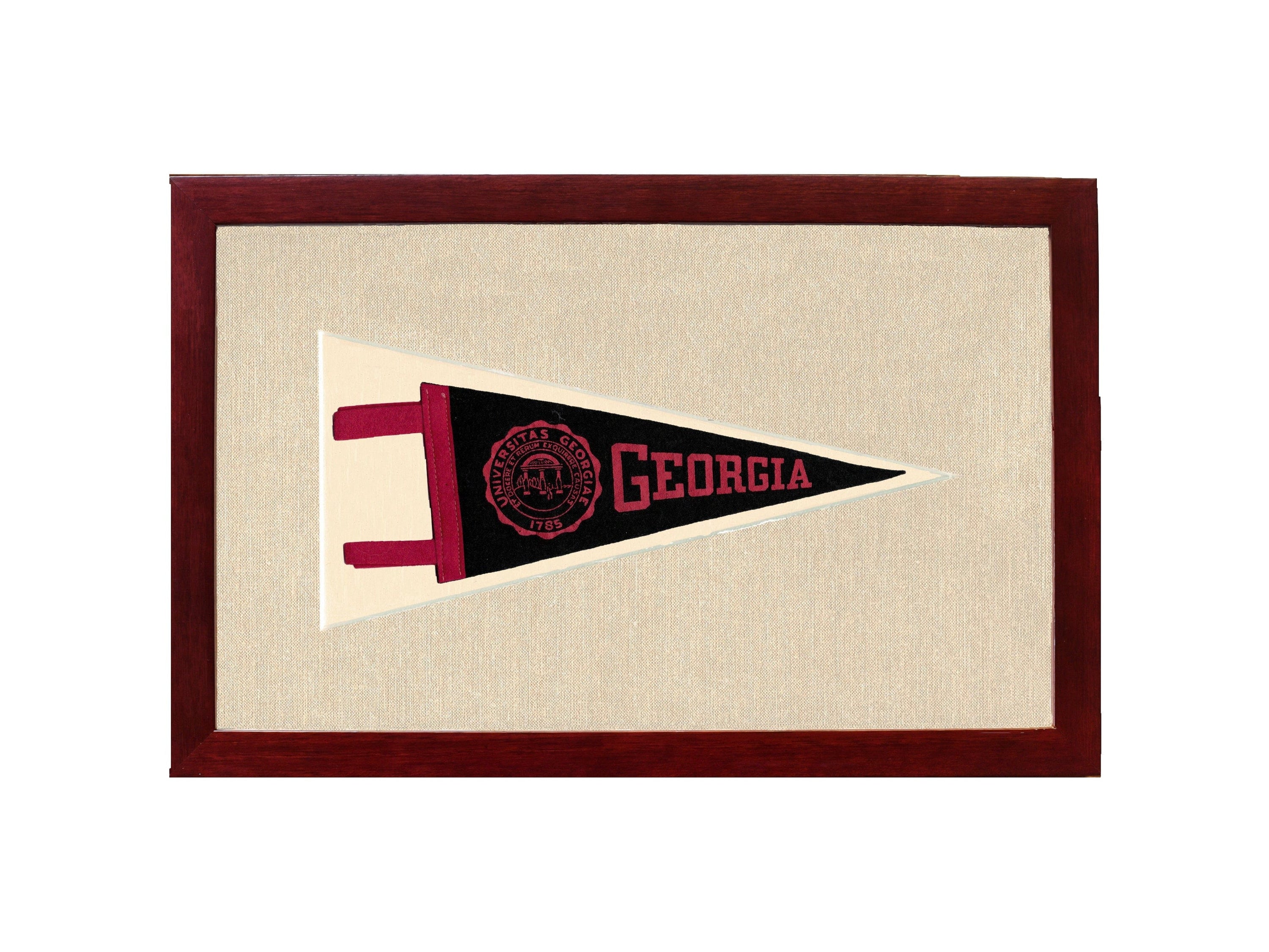 Americana Memories Vintage Pennants and Memorabilia Vintage University of Georgia Pennant