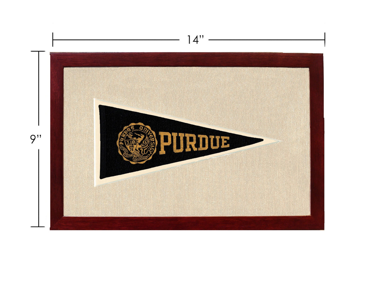 Americana Memories Vintage Pennants and Memorabilia Vintage Purdue Pennant