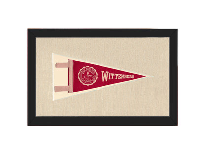 Vintage Wittenberg College Pennant