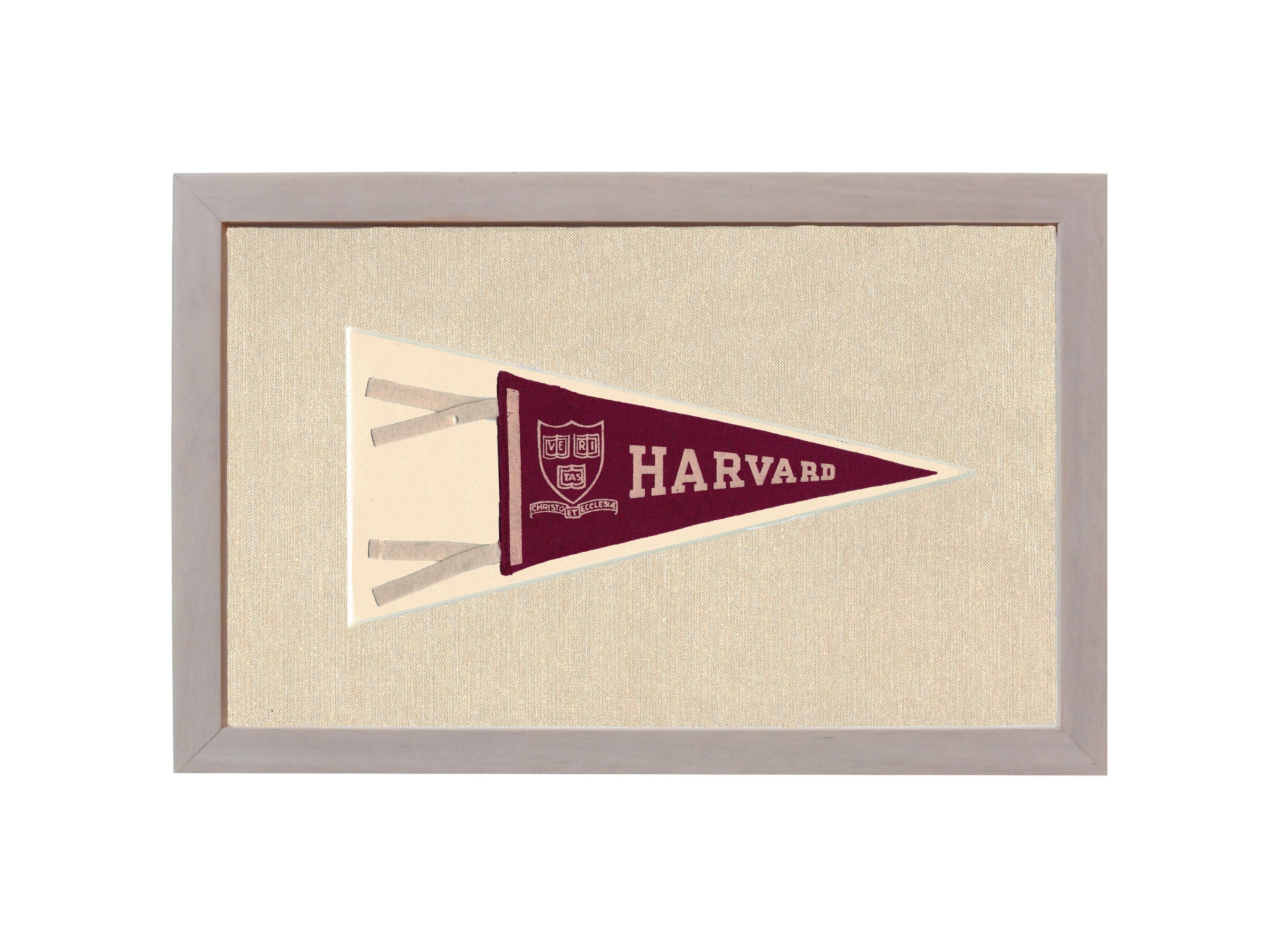 Americana Memories Vintage Pennants and Memorabilia Vintage Harvard Pennant
