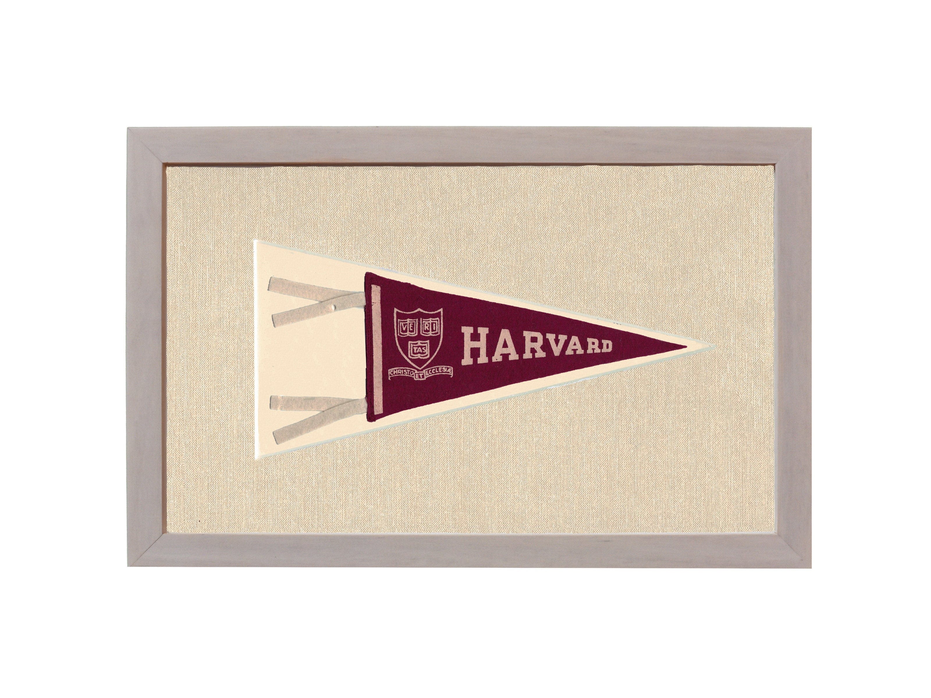 Vintage Harvard Pennant
