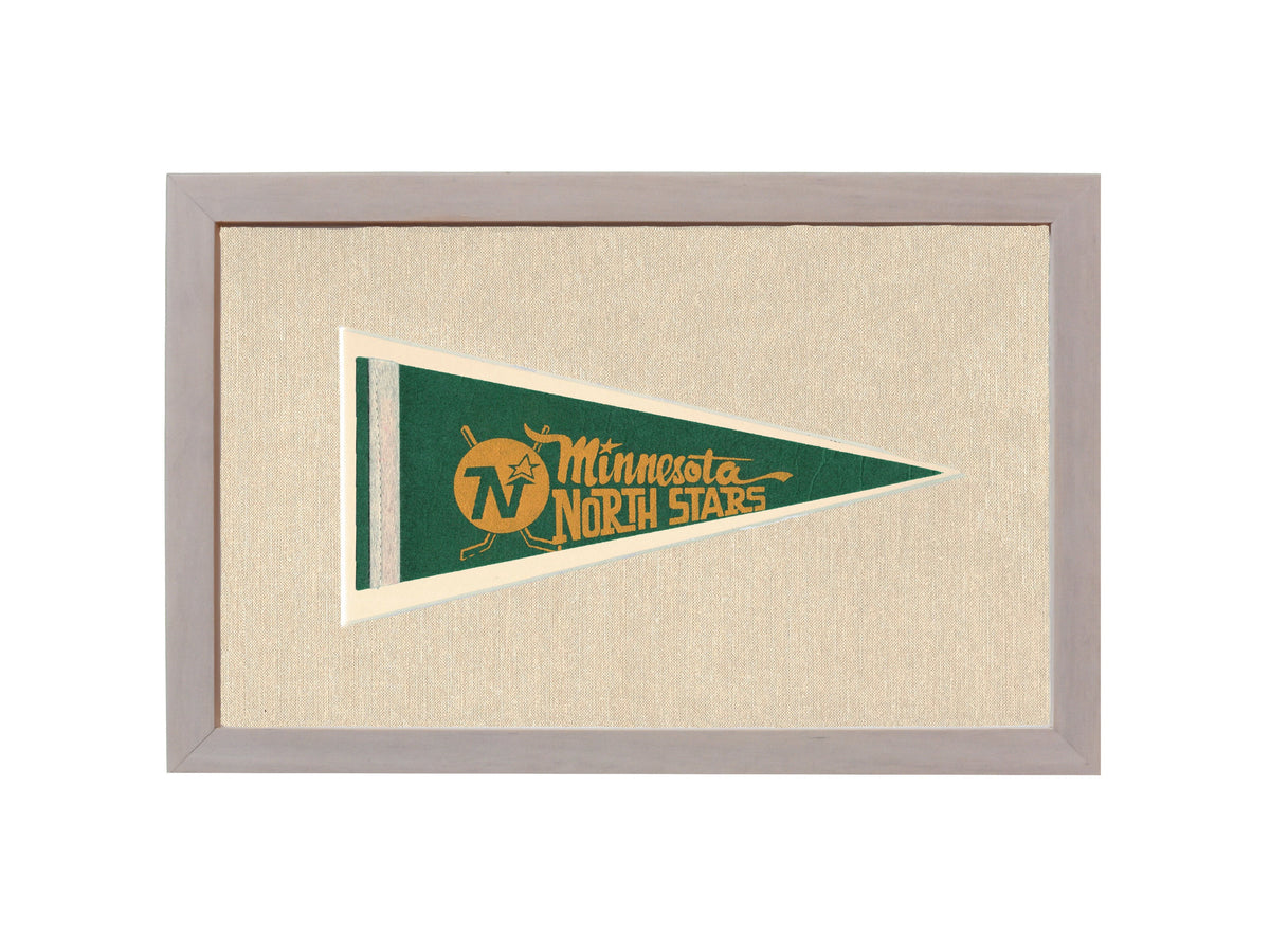 Vintage Minnesota North Stars Pennant