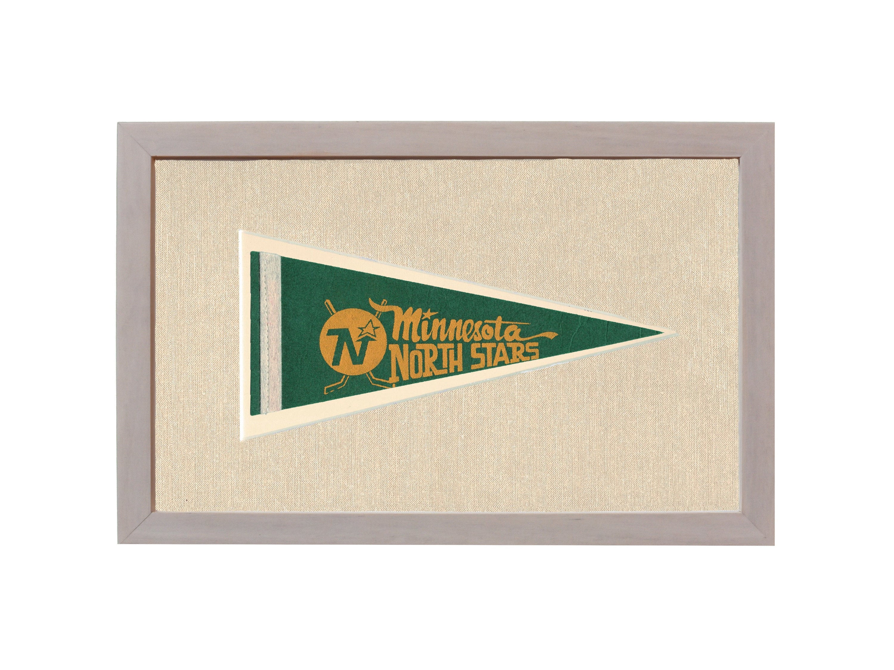 Vintage Minnesota North Stars Pennant