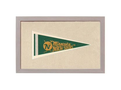 Vintage Minnesota North Stars Pennant