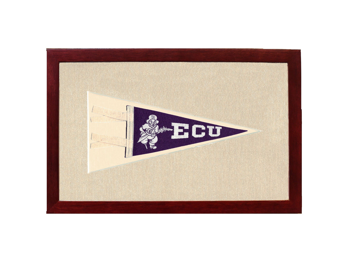 Americana Memories Vintage Pennants and Memorabilia Vintage East Carolina University Pennant