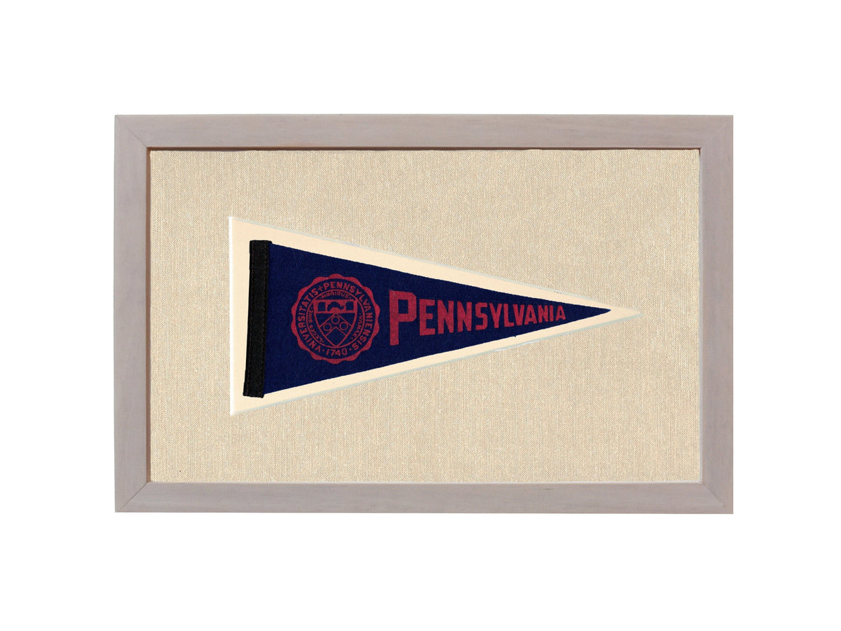 Americana Memories Vintage Pennants and Memorabilia Vintage University of Pennsylvania Pennant
