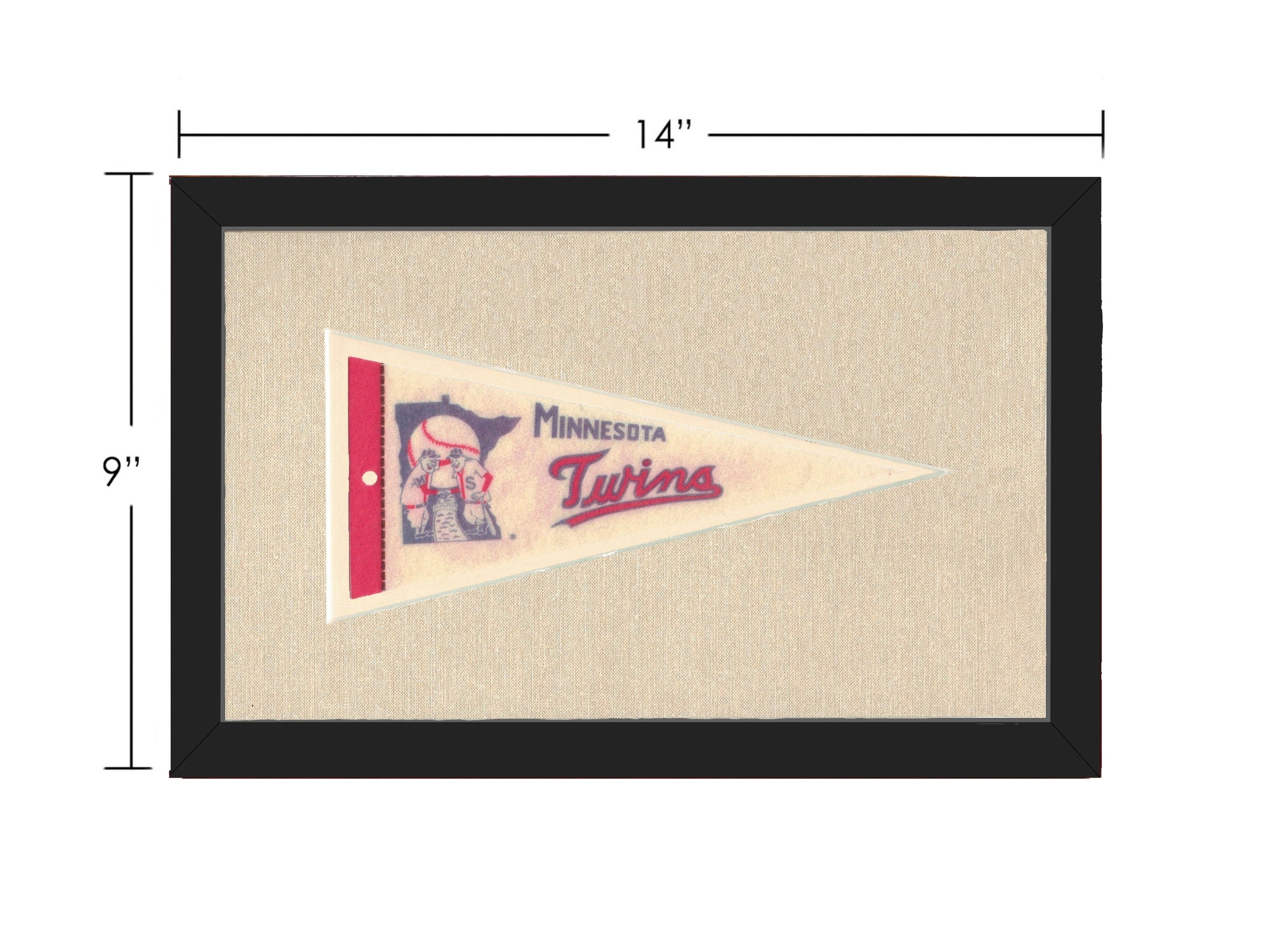 Americana Memories Vintage Pennants and Memorabilia Vintage Minnesota Twins Pennant