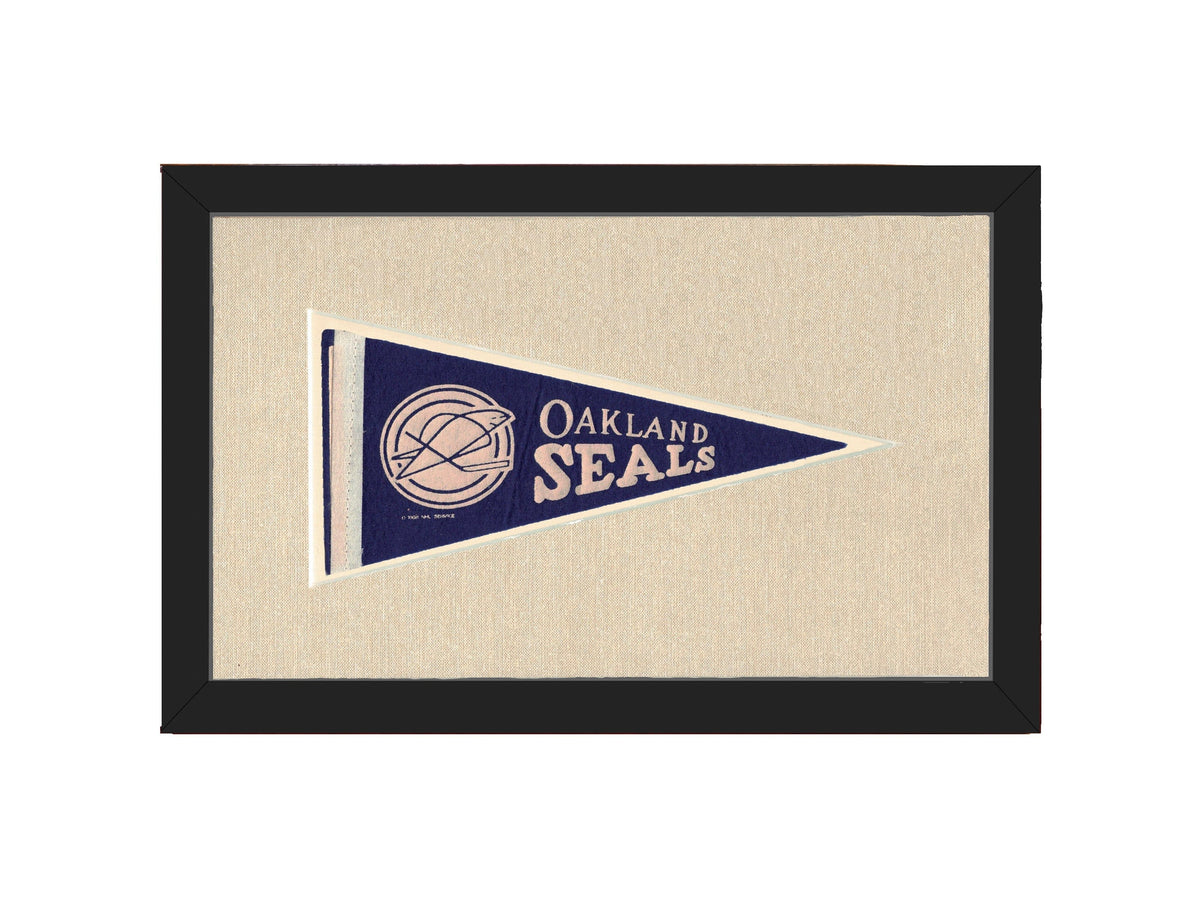 Americana Memories Vintage Pennants and Memorabilia Vintage Oakland Seals Pennant