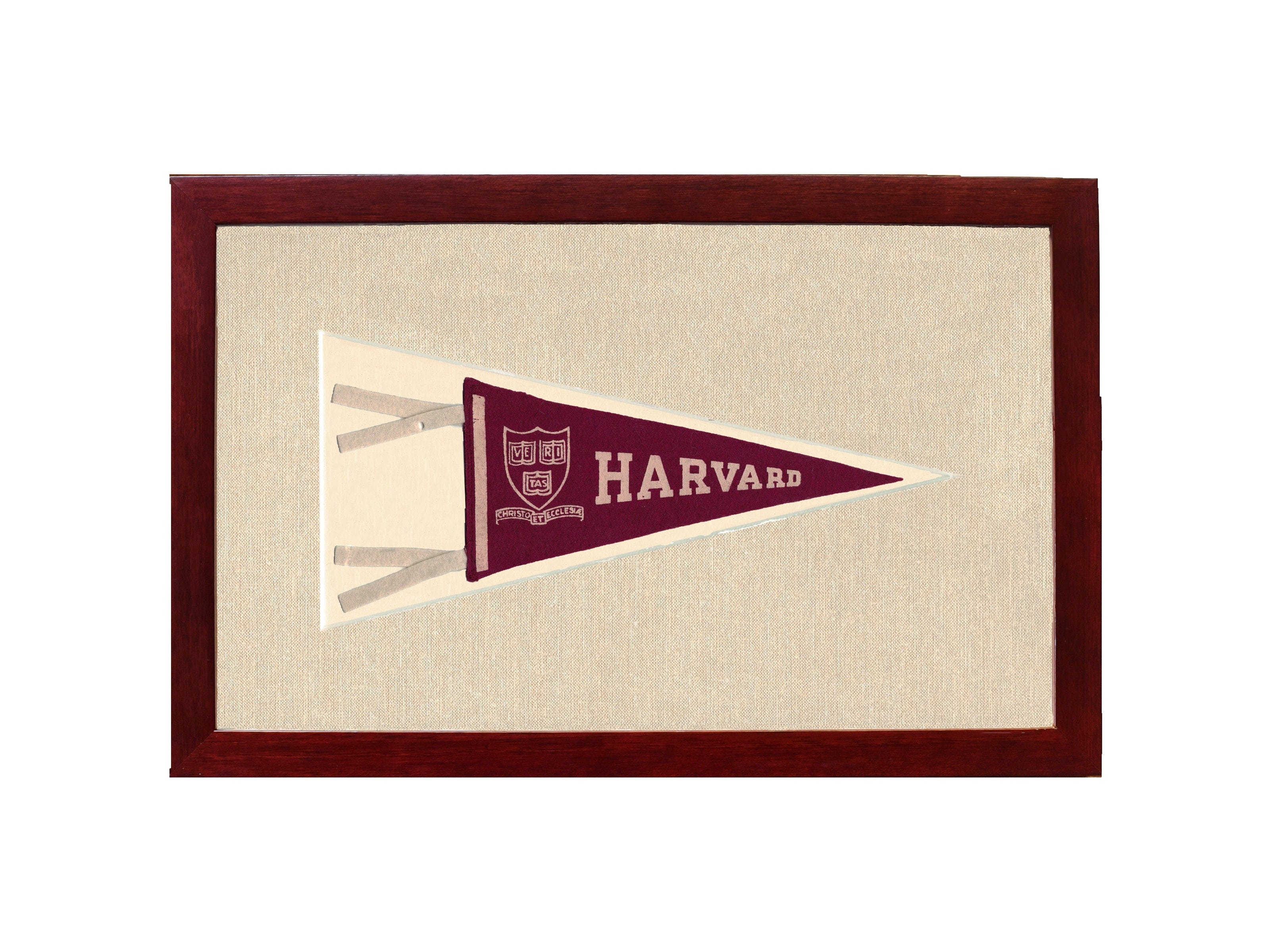 Vintage Harvard Pennant