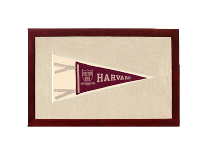 Vintage Harvard Pennant